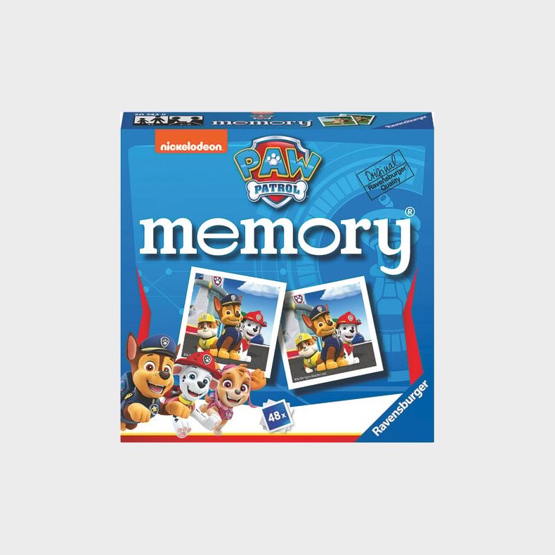 Ravensburger - Paw Patrol Mini Memory - 48 Kort