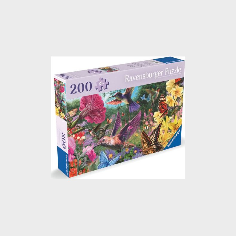 Ravensburger - Hummingbirds & Butterflies - 200 Brikker