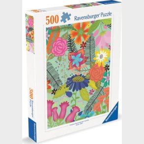 Ravensburger - Flower Jungle - 500 Brikker