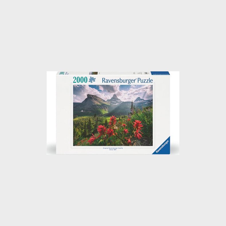 Ravensburger - Pristine Mountains - 2000 Brikker
