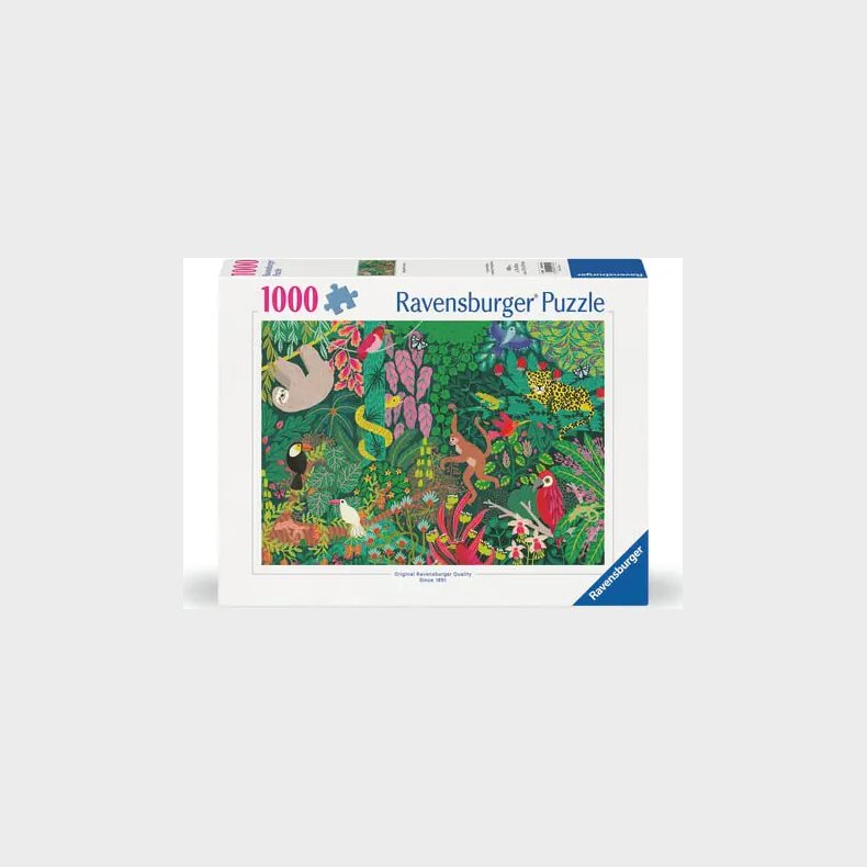 Ravensburger - Magical Rain Forest - 1000 Brikker