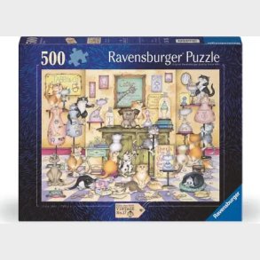 Ravensburger - Crazy Cats Taby & Co. 500 Brikker