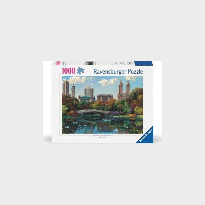 Ravensburger - Ny Central Park, Bow Bridge - 1000 Brikker