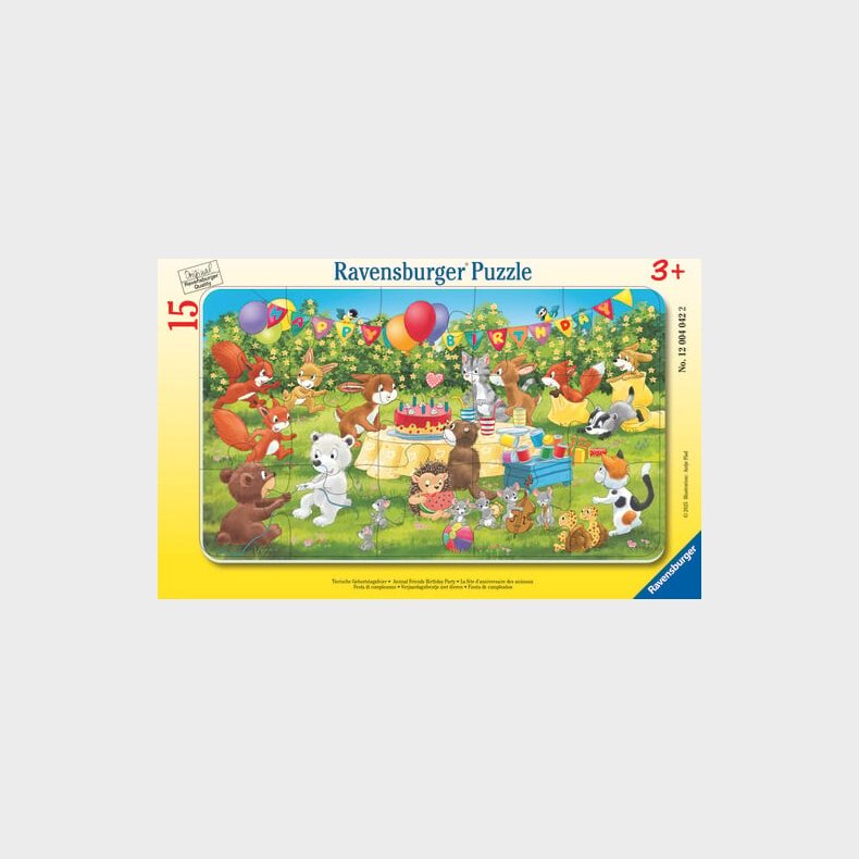 Ravensburger - Animal Birthday Party 15 Brikker