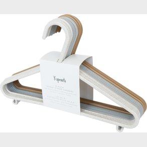 3 Sprouts - Bjle I Hvede Halm (15 Stk.) - Creme/gr/brun - 20.5 X 29 Cm