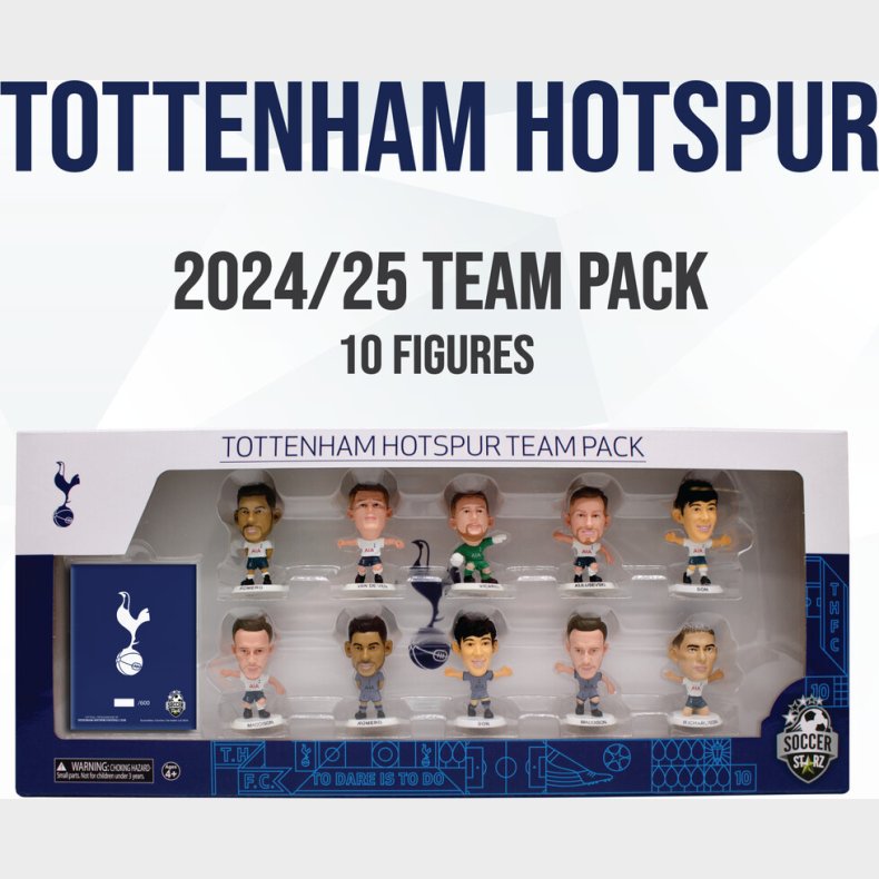 Soccerstarz - Spurs Team Pack 10 Figure (2024/25 Version Classic Kit)
