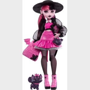 Monster High - Core Doll With Pet - Draculaura (hrp64)