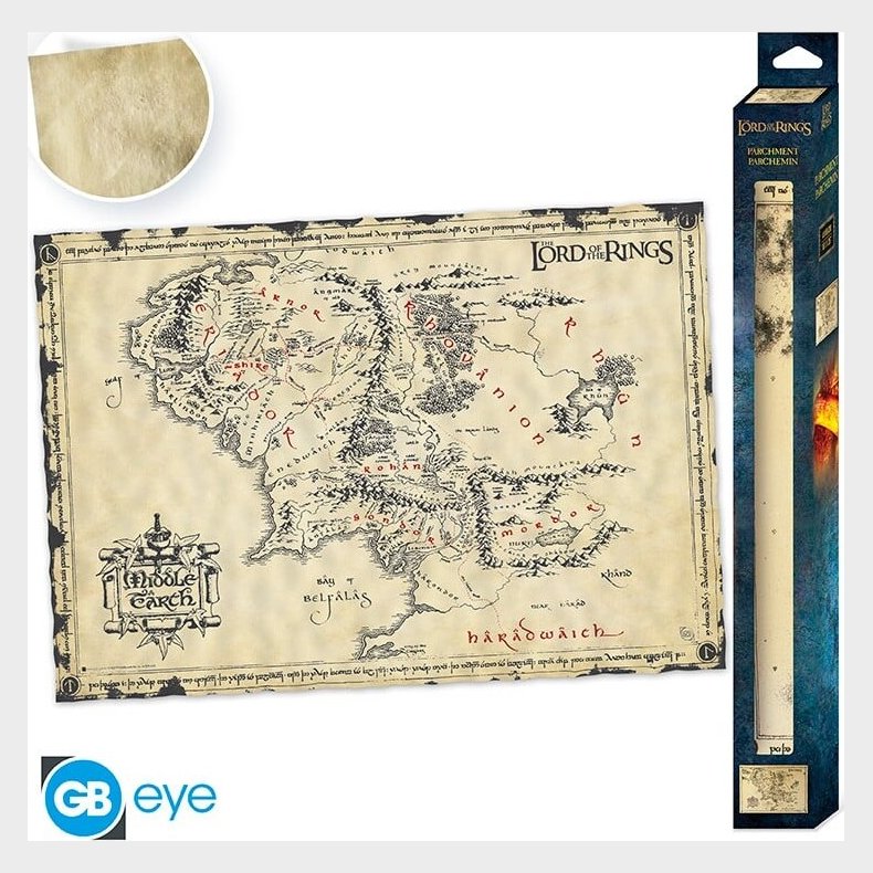 Lord Of The Rings - Plakat - Middle Earth