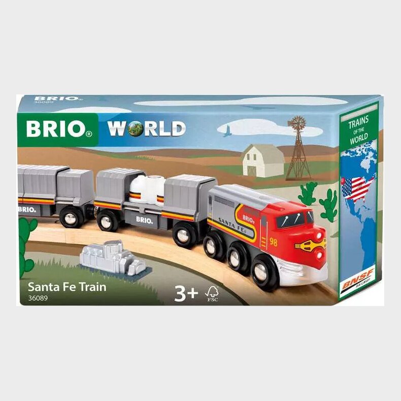 Brio - Santa Fe Tog (trains Of The World) - (36089)