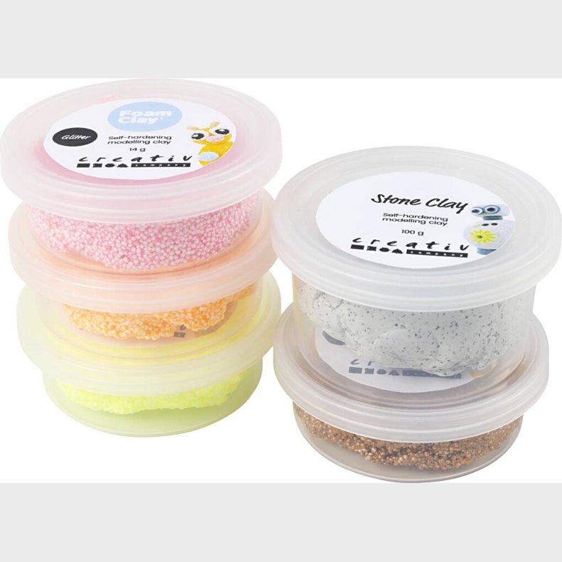 Stone Clay Mix - R�d/orange Harmoni