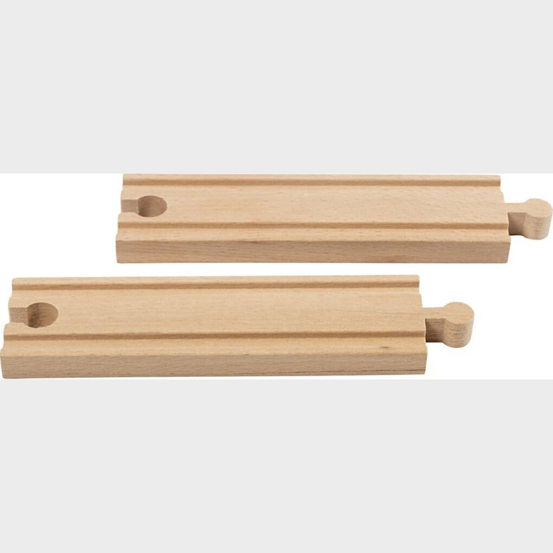 Viga Togskinner - Lige - L 14,5 Cm - 4stk.