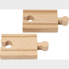 Viga Togskinner - Lige - L 5,5 Cm - 4stk.