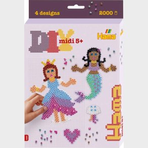 Hama Midi Ophngsske Prinsese Og Havfrue - 3453