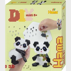 Hama Midi Gaveske 3d Panda - 3258