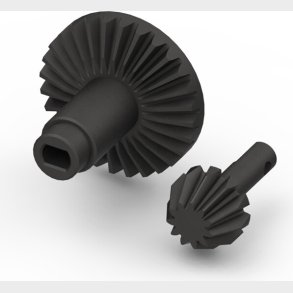 Hd Machined Diff Spool/input Gear Set (28/11t) - Hp161166 - Hpi Racing