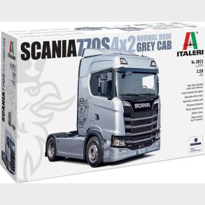 1:24 Scania S770 4x2 Normal Roof 'grey Cab' - 3971s - Italeri
