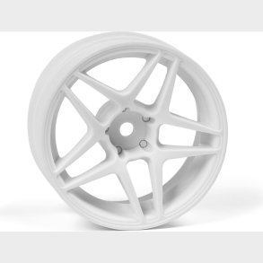 Kansei Astro Wheels White 6mm Offset 26mm (pr) - Hp160949 - Hpi Racing