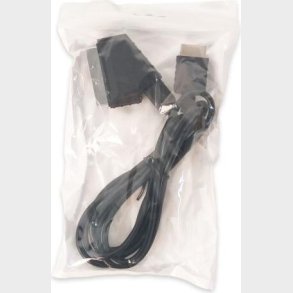 Scart Cable For Ps1/ps2/ps3 (in F&g Bag + Label)