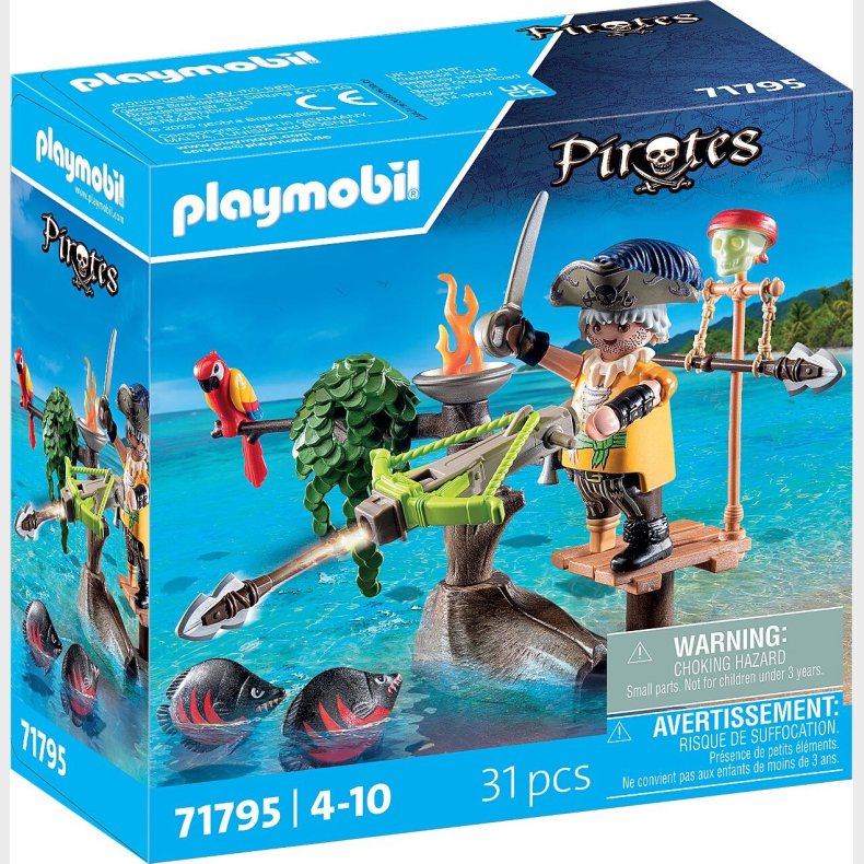 Playmobil - Pirat Med Balista (71795)