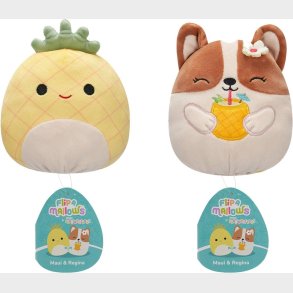 Squishmallows - 13 Cm Bamse P22 Flip A Mallows - Maui And Regina