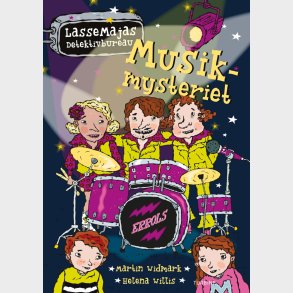 Musikmysteriet - Lassemajas Detektivbureau - Martin Widmark - Bog