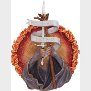 Lord Of The Rings You Shall Not Pass Wall Plaque