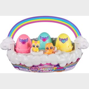 Hatchimals - Alive Neon Rainbow Kurv (6072741)