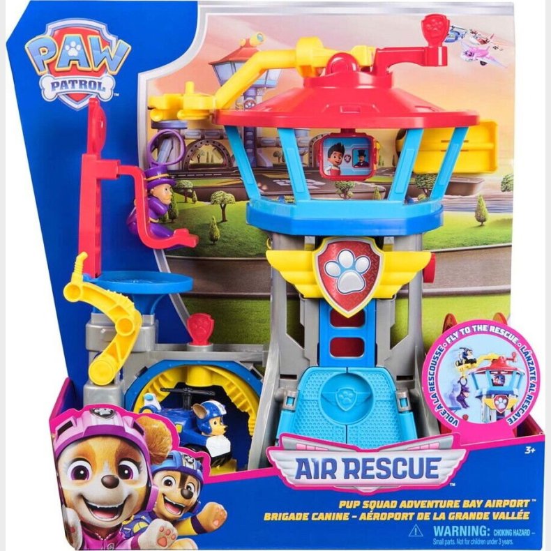 Paw Patrol - Air Rescue Pup Squad Lufthavn Legest