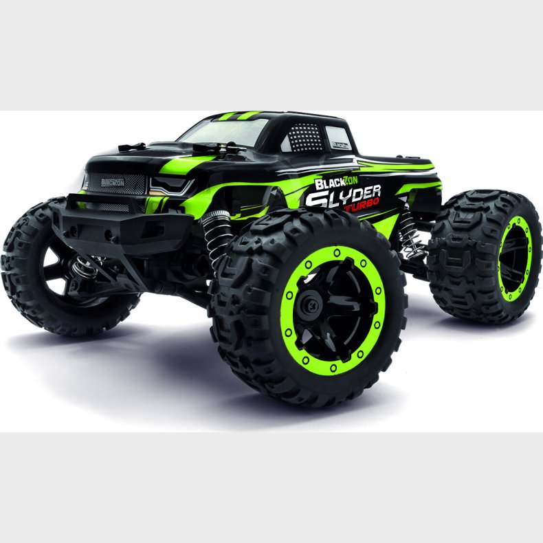 Slyder Mt Turbo 1/16 4wd 2s Brushless - Green - 540208 - Blackzon