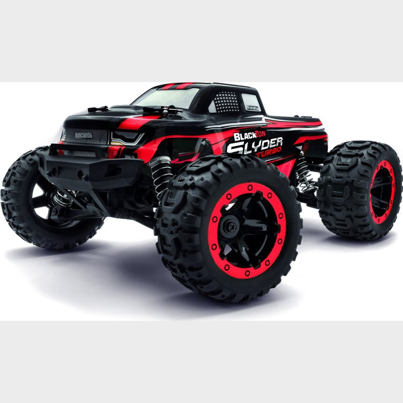 Slyder Mt Turbo 1/16 4wd 2s Brushless - Red - 540211 - Blackzon