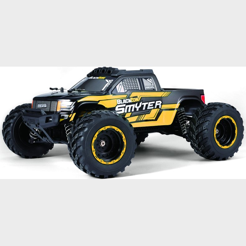 Smyter Mt 1/12 4wd Electric Monster Truck - Yellow - 540225 - Blackzon