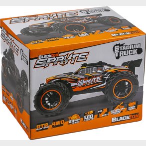 Blackzon - Rc Stadium Truck Bil - Spryte St 1/20 4wd - Orange