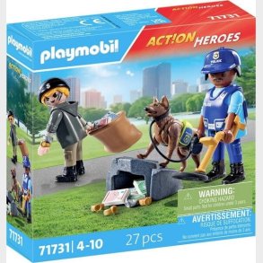 Playmobil - Police Search With Dog (71731)
