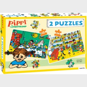 Pippi Langstrmpe -  2 Puslespil