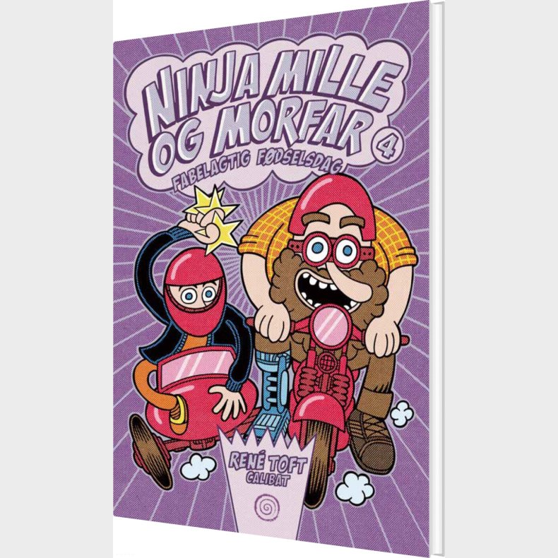 Ninja Mille Og Morfar 4 - Ren� Toft - Bog