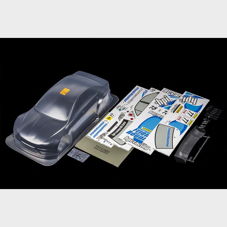 Lexus Is200 Btcc Body (200mm) - Hp17516 - Hpi Racing