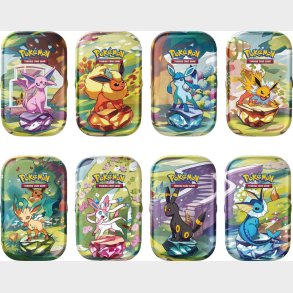Pokmon - Tcg Scarlet & Violet Prismatic Evolutions Mini Tin - Assorteret