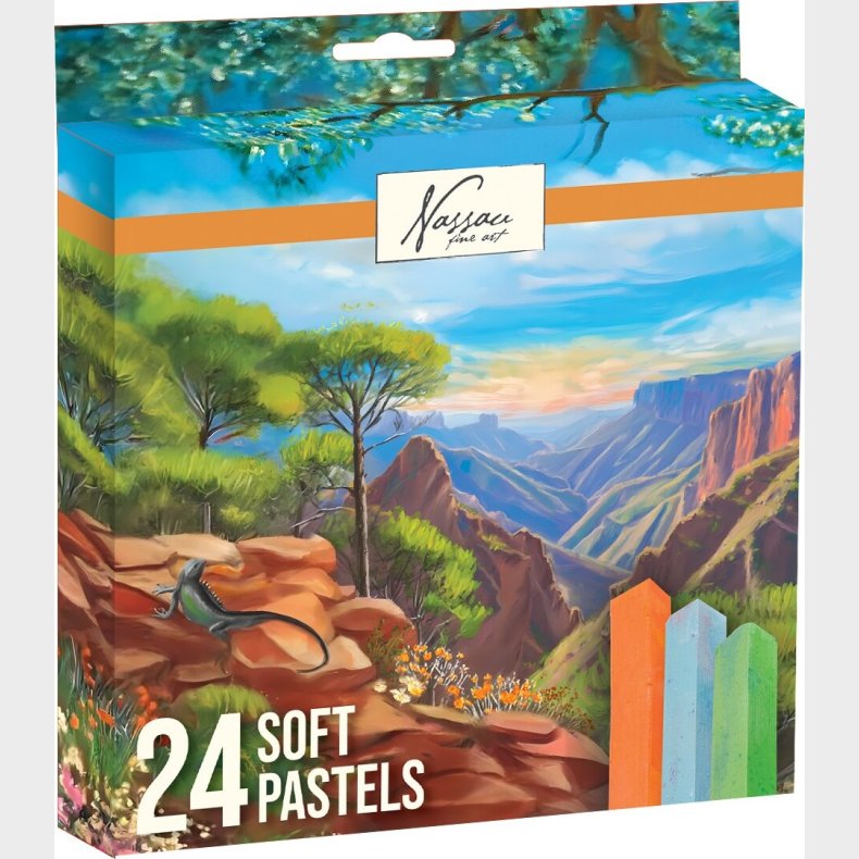 Nassau - Soft Pastels, 24 Pcs (ar0409/ge)