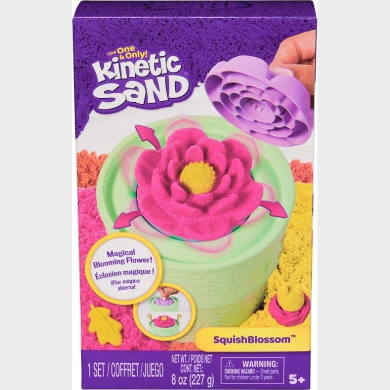 Kinetic Sand - Squish Blomst - (6071548)