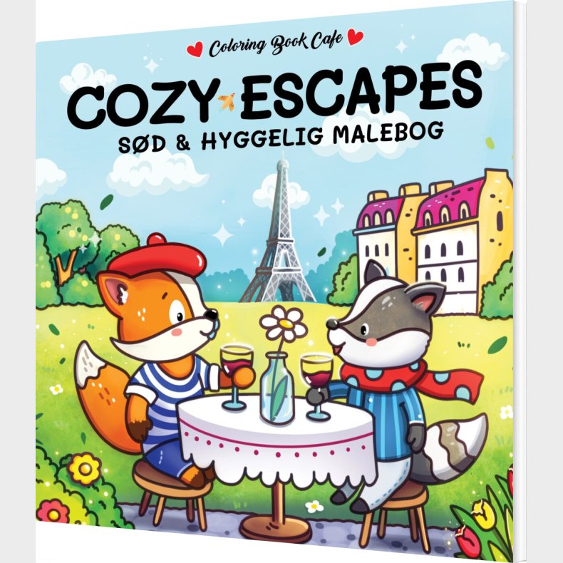 Malebog: Cozy Escapes - Cozy Coloring - Coloring Book Cafe - Bog
