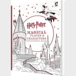 Harry Potter Magical Places And Characters Colouring Book - English book