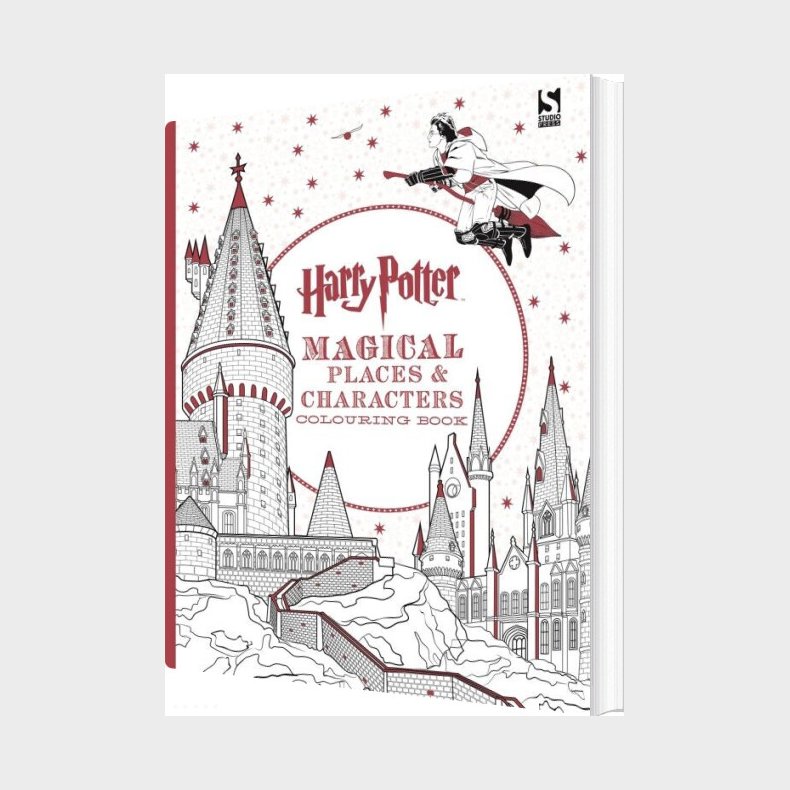 Harry Potter Magical Places And Characters Colouring Book - English book
