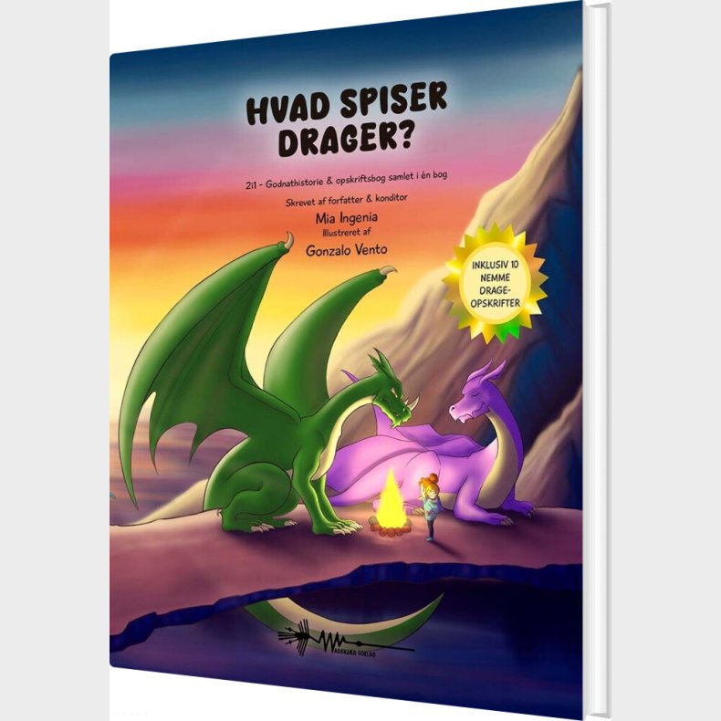 Hvad Spiser Drager? - Mia Ingenia - Bog