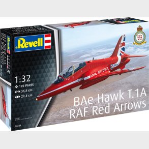Revell - Bae Hawk T.1a Raf Red Arrows Byggest - 1:32 - 04284