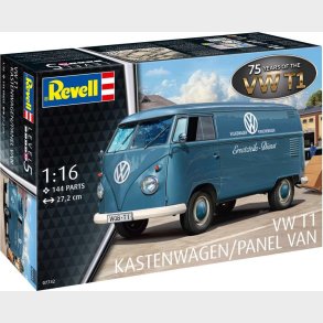 Revell - Vw T1 Panel Van - 75 Years Of The Vw T1 - 1:16 - 07742