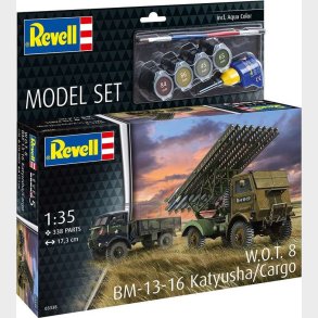 Revell - W.o.t. 8 Bm-13-16 Katyusha/cargo - 1:35 - 63338