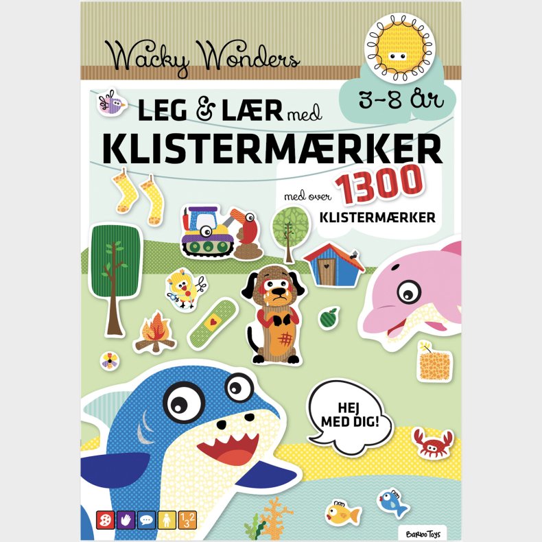 Wacky Wonders - Leg & L�r Med Klisterm�rker - Bog