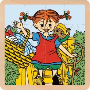 Pippi Langstrmpe - Trpuslespil - Pippi Og Hs. Nillsson