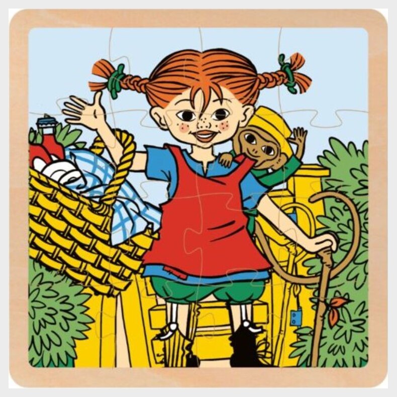 Pippi Langstrmpe - Trpuslespil - Pippi Og Hs. Nillsson