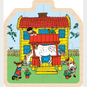 Pippi Langstrmpe - Trpuslespil - Hus